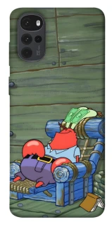 Чохол на Motorola Moto G22 Mr.Krabs фото 1 з 1