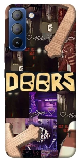 Чехол на TECNO Pop 5 LTE Roblox doors dark mode фото 1 из 1