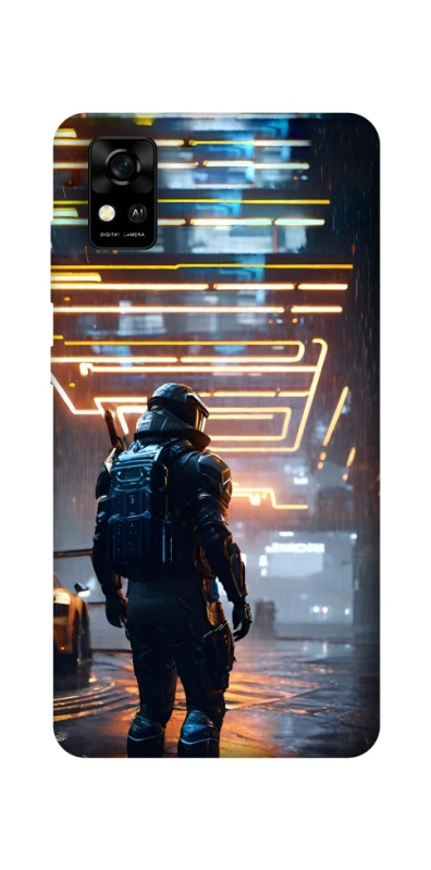 Чехол на ZTE Blade A31 Cyber character фото 1 из 1