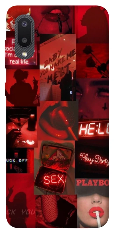 Чехол на Samsung Galaxy A02 Love collage ver.3 фото 1 из 1