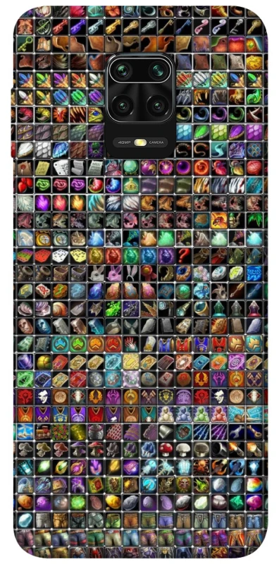 Чохол на Xiaomi Redmi Note 9s / Note 9 Pro / Note 9 Pro Max Inventory menu ver.1 фото 1 з 1