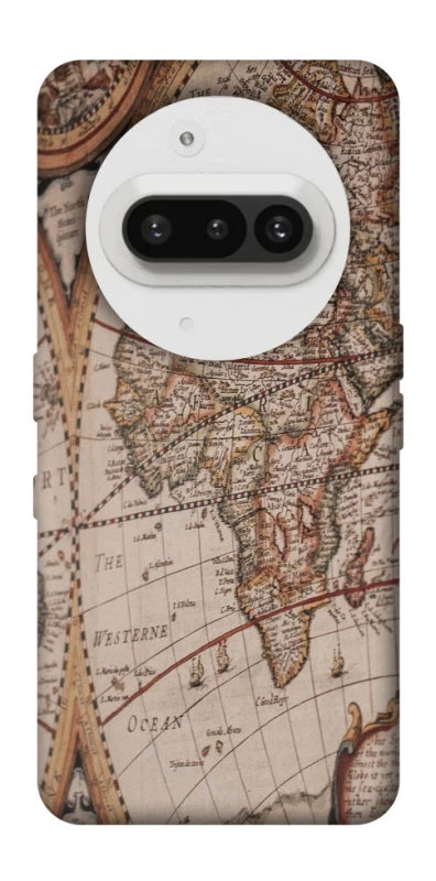 Чехол на Nothing Phone (3a) Карта путешествий фото 1 из 1