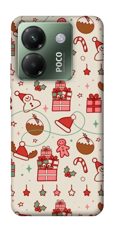 Чохол на Xiaomi Poco M7 pro 5G Новорічний v14 фото 1 з 1