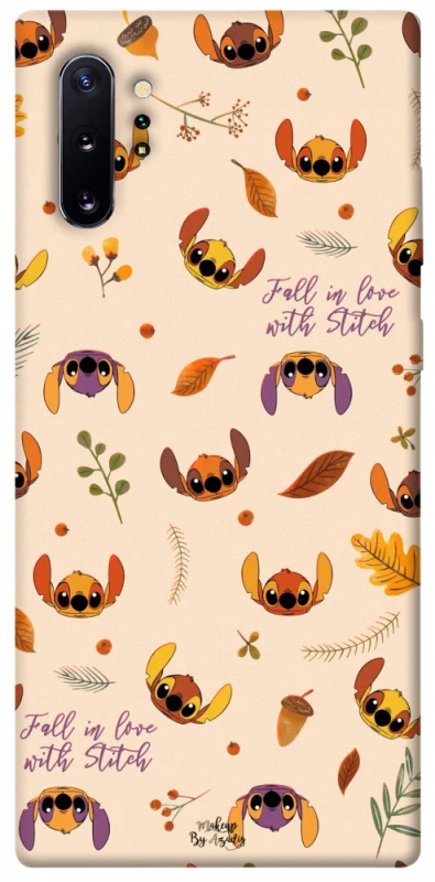 Чехол на Samsung Galaxy Note 10 Plus Fall in love with Stitch фото 1 из 1