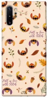 Чехол на Samsung Galaxy Note 10 Plus Fall in love with Stitch фото 1 из 1
