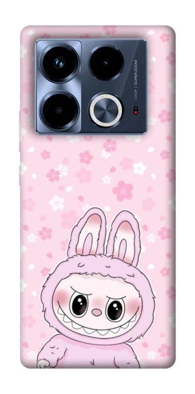 Чохол на Infinix Note 40 4G Pink Labubu фото 1 з 1
