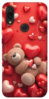 Чехол на Xiaomi Redmi 7 bear in hearts фото 1 из 1