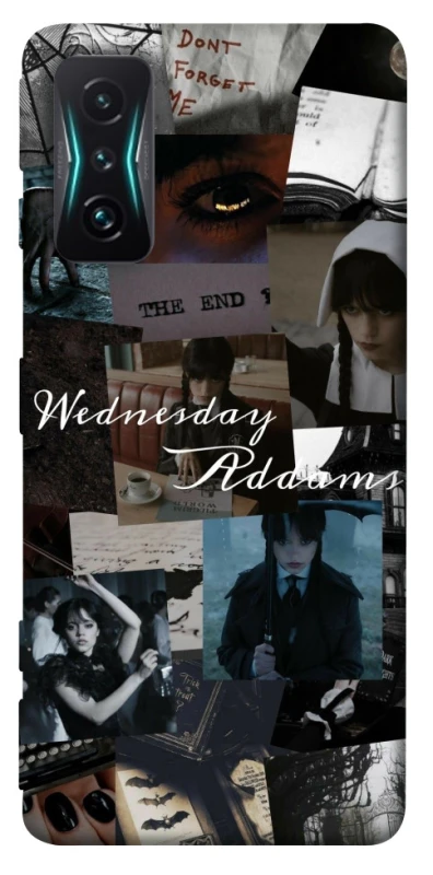 Чохол на Xiaomi Redmi K50 Gaming Wednesday Collage ver.1 фото 1 з 1