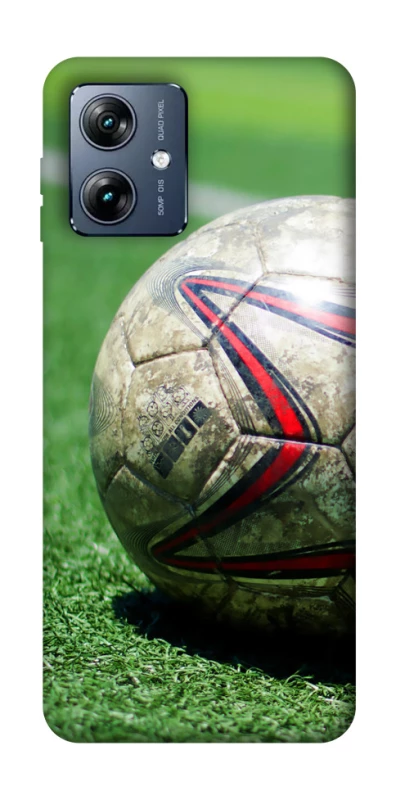 Чехол на Motorola Moto G54 Power Мяч на газоне фото 1 из 1