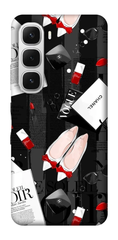 Чехол на Infinix Hot 60i Fashion collage ver.4 фото 1 из 1