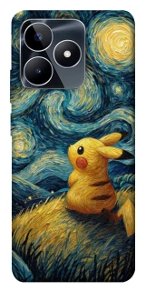 Чохол на Realme C53 Pikachu and Van Gogh фото 1 з 1