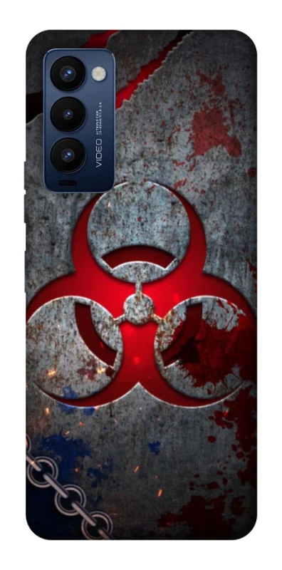Чохол на TECNO Camon 18 Pro Радіація v3 фото 1 з 1