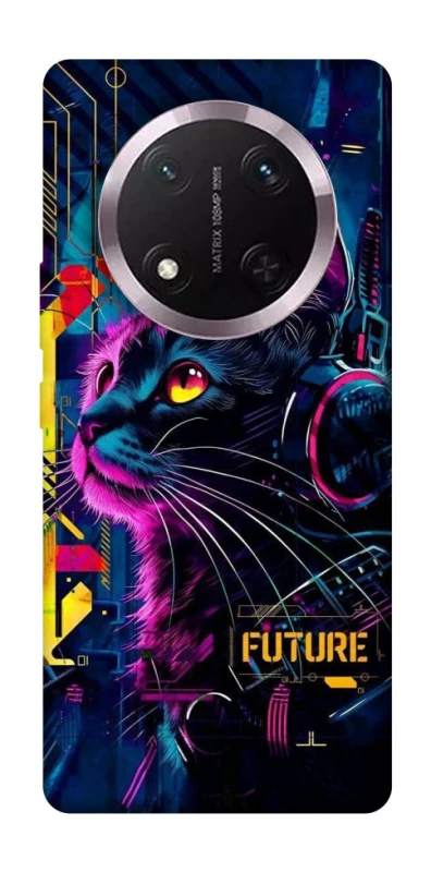 Чохол на Honor X9c Cyber Cat v2 фото 1 з 1