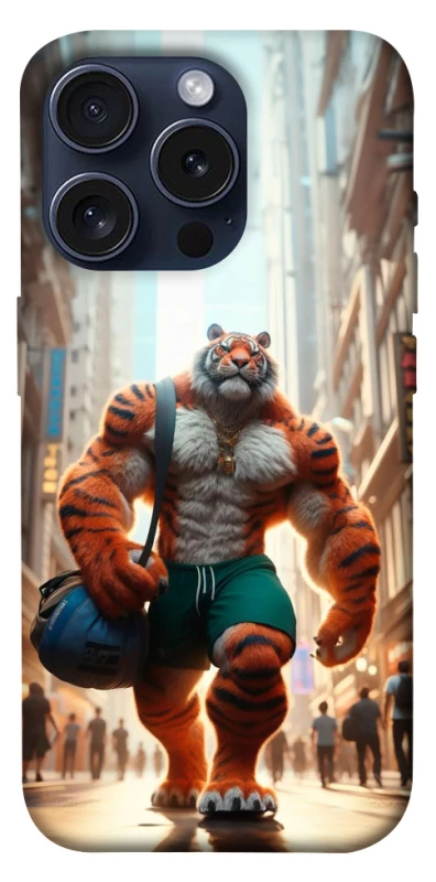 Чехол на Apple iPhone 15 Pro (6.1") Тигр фото 1 из 1