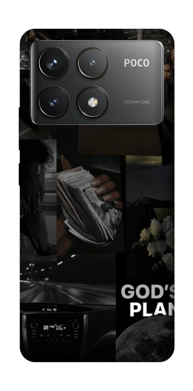 Чехол на Xiaomi Poco F6 Pro God's plan фото 1 из 1