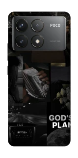 Чохол на Xiaomi Poco F6 Pro God's plan фото 1 з 1
