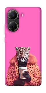 Чохол на Xiaomi Poco X6 Pro Леопард з кавою фото 1 з 1