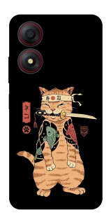 Чохол на ZTE Blade A34 4G Кіт-самурай фото 1 з 1