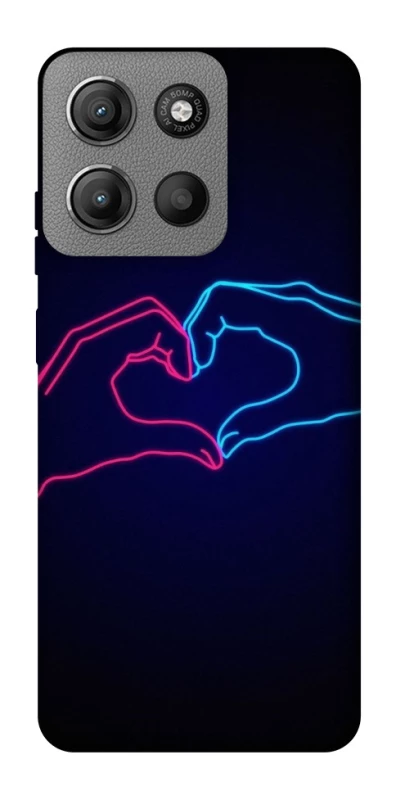Чохол на Motorola Moto G15 4G Neon love фото 1 з 1
