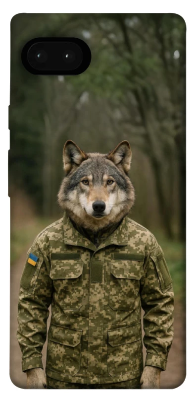 Чехол на Google Pixel 7a Волк защитник фото 1 из 1