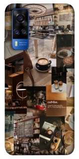 Чехол на Vivo Y51a Coffee collage ver.2 фото 1 из 1