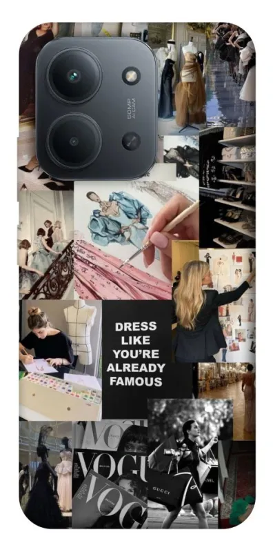 Чехол на Xiaomi Redmi 15C (Global) Fashion collage ver.11 фото 1 из 1