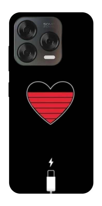 Чехол на ZTE Blade V70 Design Charge your heart фото 2 из 2