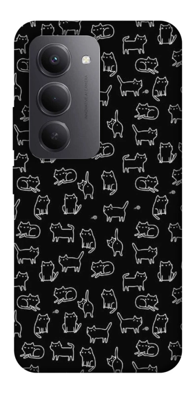 Чохол на Xiaomi Redmi 15 (EU) Black Cats фото 1 Чохол на Xiaomi Redmi 15 (EU) Black Cats фото 1 з 1