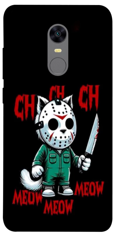 Чехол на Xiaomi Redmi 5 Plus / Redmi Note 5 (Single Camera) Lucky Friday 13th Cat фото 1 из 1