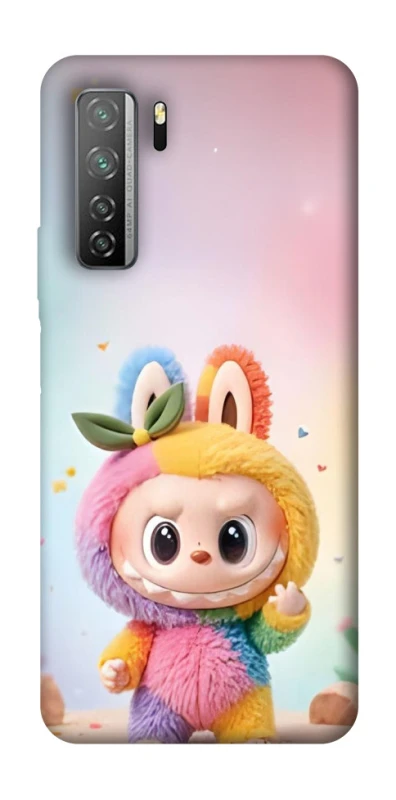 Чохол на Huawei Nova 7 SE Labubu colored фото 1 з 1