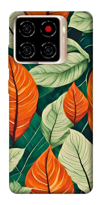 Чехол на ZTE Blade A56 Leaves фото 1 из 1