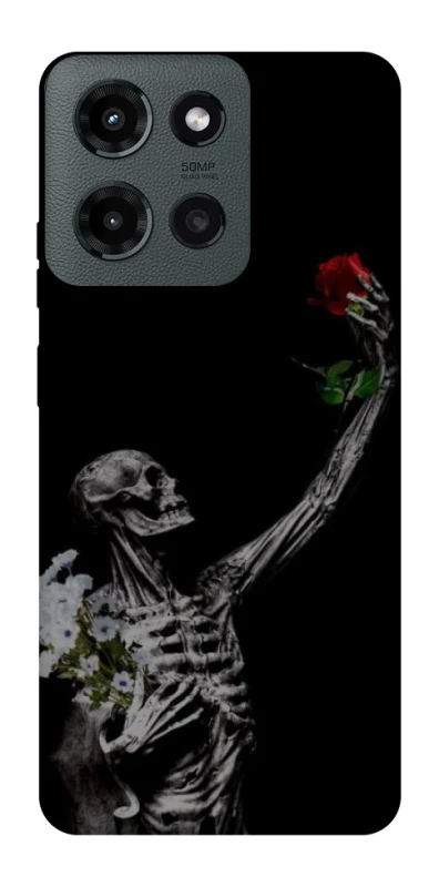 Чохол на Motorola Moto G Power (2025) Skeleton vs Rose фото 1 з 1