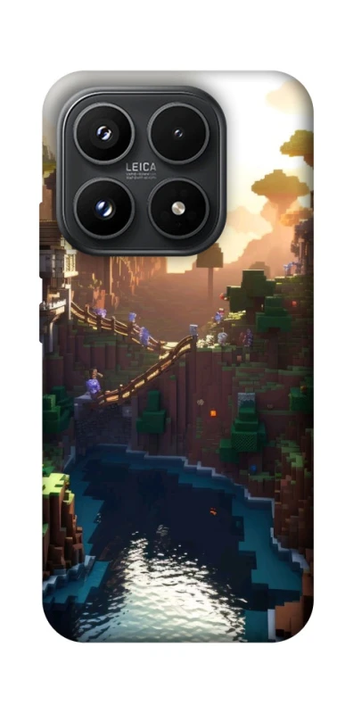 Чехол на Xiaomi 17 Minecraft sunset фото 1 из 1