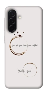 Чохол на Samsung Galaxy A37 5G Coffee with you фото 1 з 1