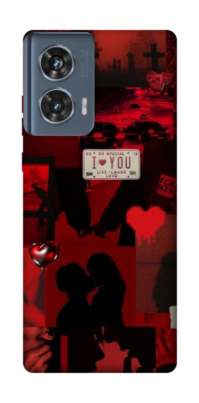 Чохол на Motorola Edge 50 Love collage ver.2 фото 1 з 1