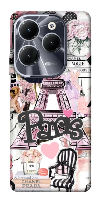 Чохол на Infinix Hot 40 Fashion collage ver.8 фото 1 з 1