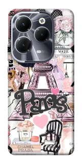 Чохол на Infinix Hot 40 Pro Fashion collage ver.8 фото 1 з 1