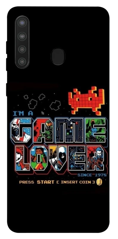 Чохол на Samsung Galaxy A21 Game Over фото 1 з 1