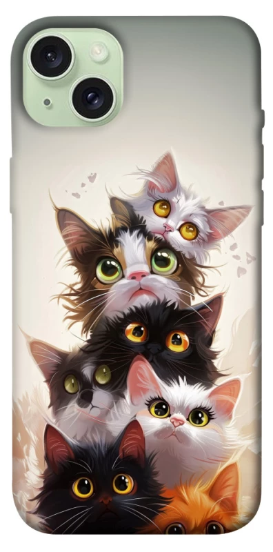 Чехол на Apple iPhone 15 Plus (6.7") Сat eyes фото 1 из 1