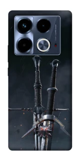 Чохол на Infinix Note 40 4G Мечі Ведьмака фото 1 з 1