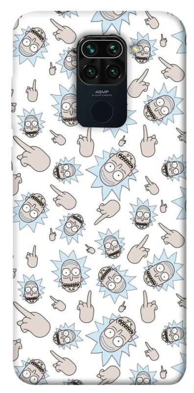 Чохол на Xiaomi Redmi Note 9 / Redmi 10X Rick and Morty style фото 1 з 1