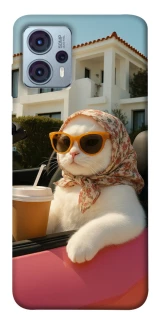 Чохол на Motorola Moto G23 Stylish Cat Cruise фото 1 Чохол на Motorola Moto G23 Stylish Cat Cruise фото 1 з 1
