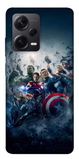 Чехол на Xiaomi Redmi Note 12 Pro 5G Marvel heroes фото 1 из 1