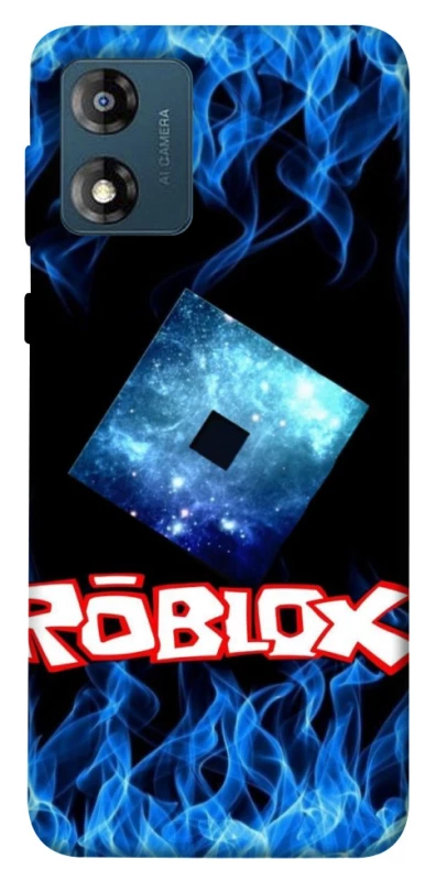Чохол на Motorola Moto E13 Roblox Galaxy Flame Logo фото 1 з 1