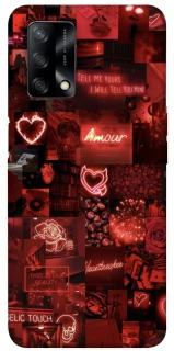 Чохол на Oppo A74 4G Love collage ver.6 фото 1 з 1