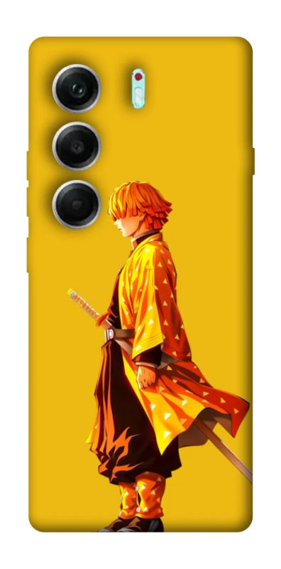 Чехол на Tecno Camon 40 Pro Agatsuma Zenitsu фото 1 из 1