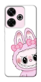 Чохол на Xiaomi Poco M6 4G Labubu White фото 1 з 1