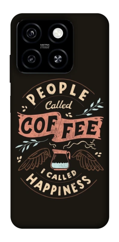 Чохол на ZTE Blade A55 4G Сoffee happiness фото 1 з 1