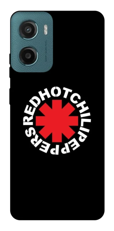 Чохол на Motorola Moto G06 Red Hot Chili Peppers logo фото 1 Чохол на Motorola Moto G06 Red Hot Chili Peppers logo фото 1 з 1