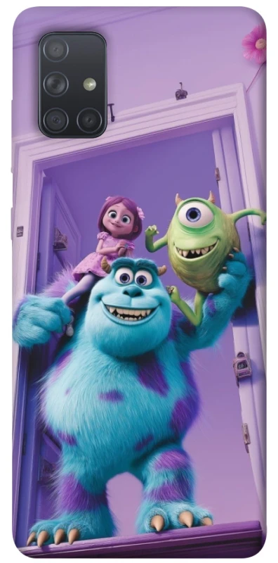 Чохол на Samsung Galaxy A71 Monsters friends фото 1 з 1